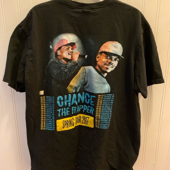 Chance the Rapper 2017 Spring Tour T-shirt - Picture 2 of 2
